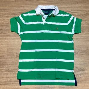Polo by Ralph Lauren | green and white shirt